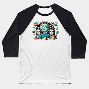 Far Above the Moon Baseball T-Shirt